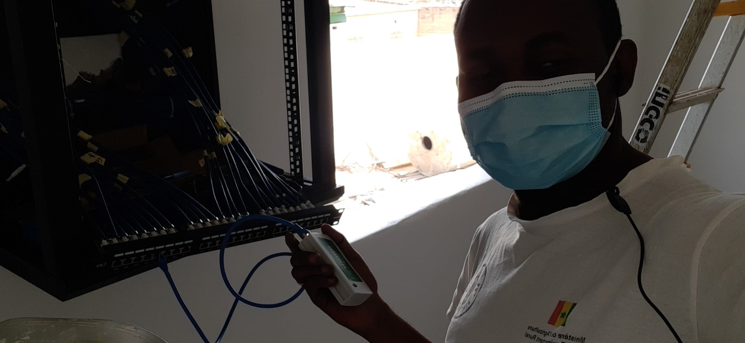Test de continuité RJ45 & contrôle au testeur numérique